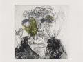 harriet etching 25cm H x 25cm W 2011